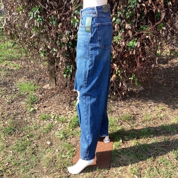 NWT Wild Fable Super High Rise Distressed Baggy Slouchy Relaxed Jeans - Picture 6 of 9